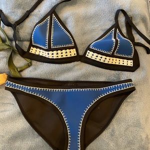 Triangl brand blue bikini
